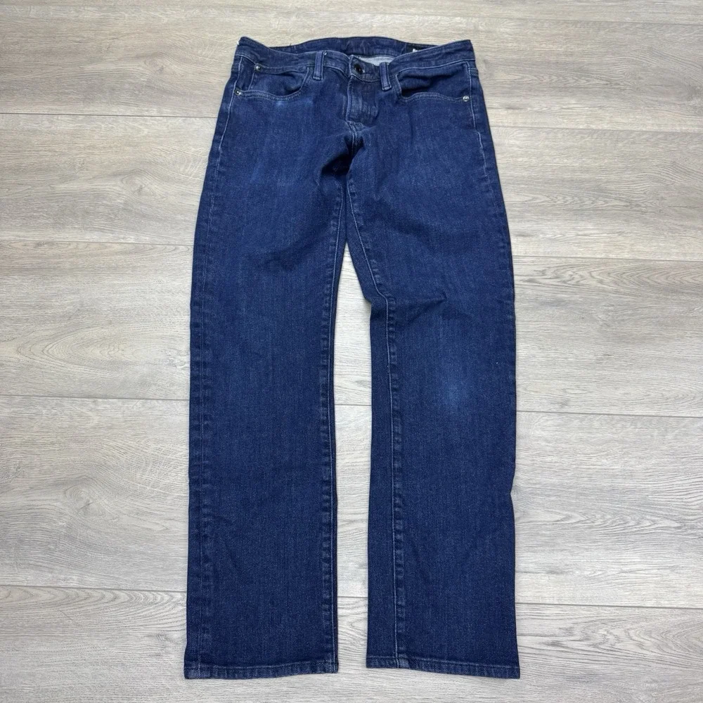Bonobos Dark Wash Slim Fit Blue Jeans Denim Men's Sz‎ 31x32 Casual Prep Office